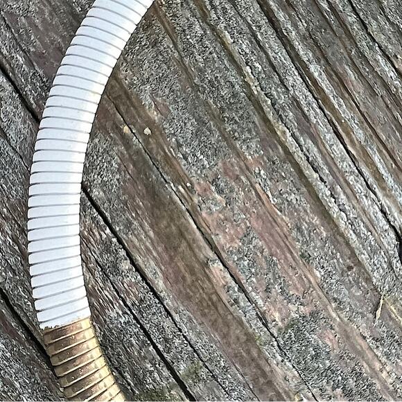 LEE BERNARDO Signed faux gold and white Choker VINTAGE - Picture 14 of 16